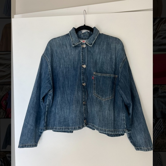 Levis Button Up demin Long Sleeve oversized - Picture 1 of 9